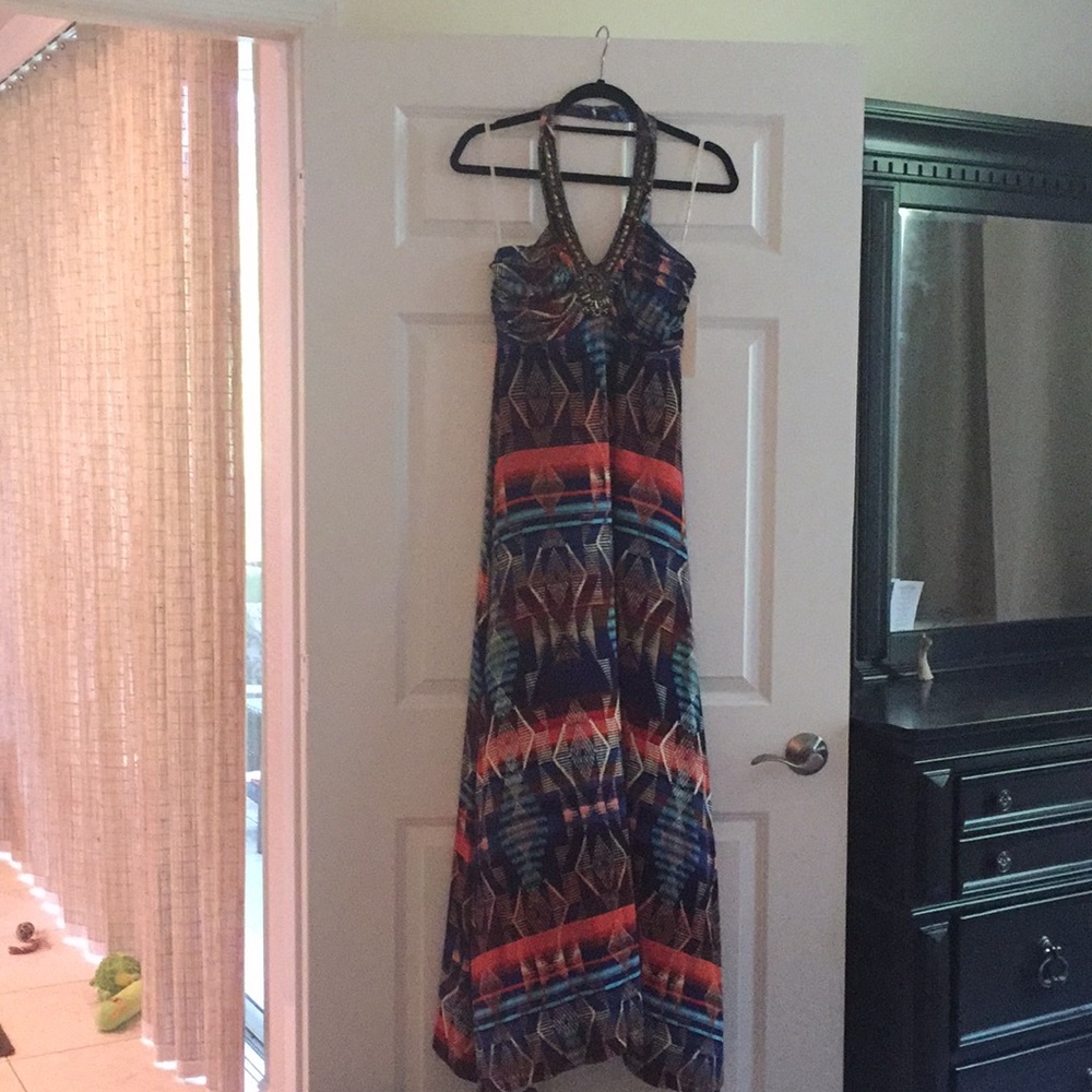 Embellished maxi